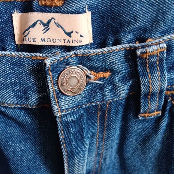 32x30 Men's Blue Mountain Regular Fit Utility Carpenter Jeans NWT Medium Wash - Picture 4 of 6